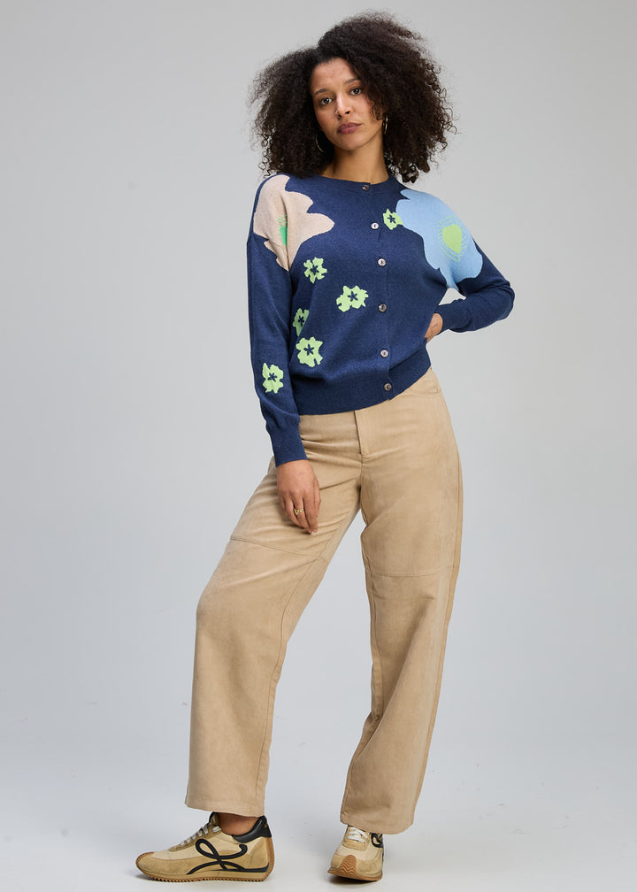Zaket & Plover Petal Play Cardigan - Denim