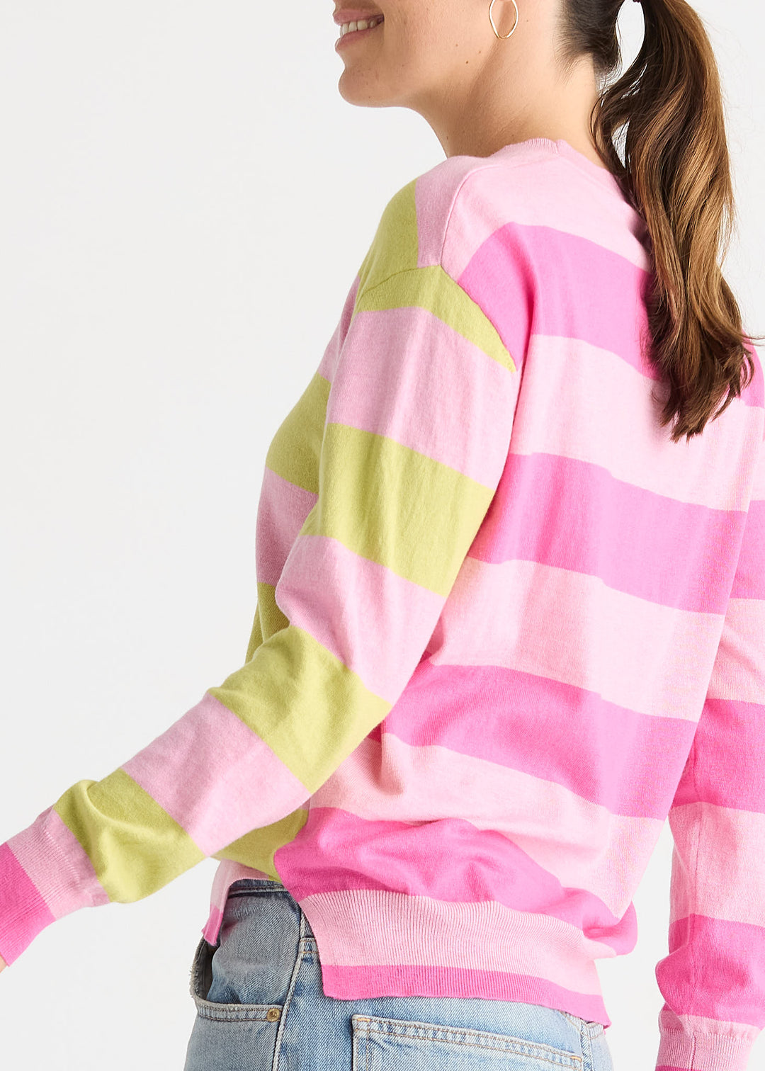 Zaket & Plover Coastal Stripe Knit