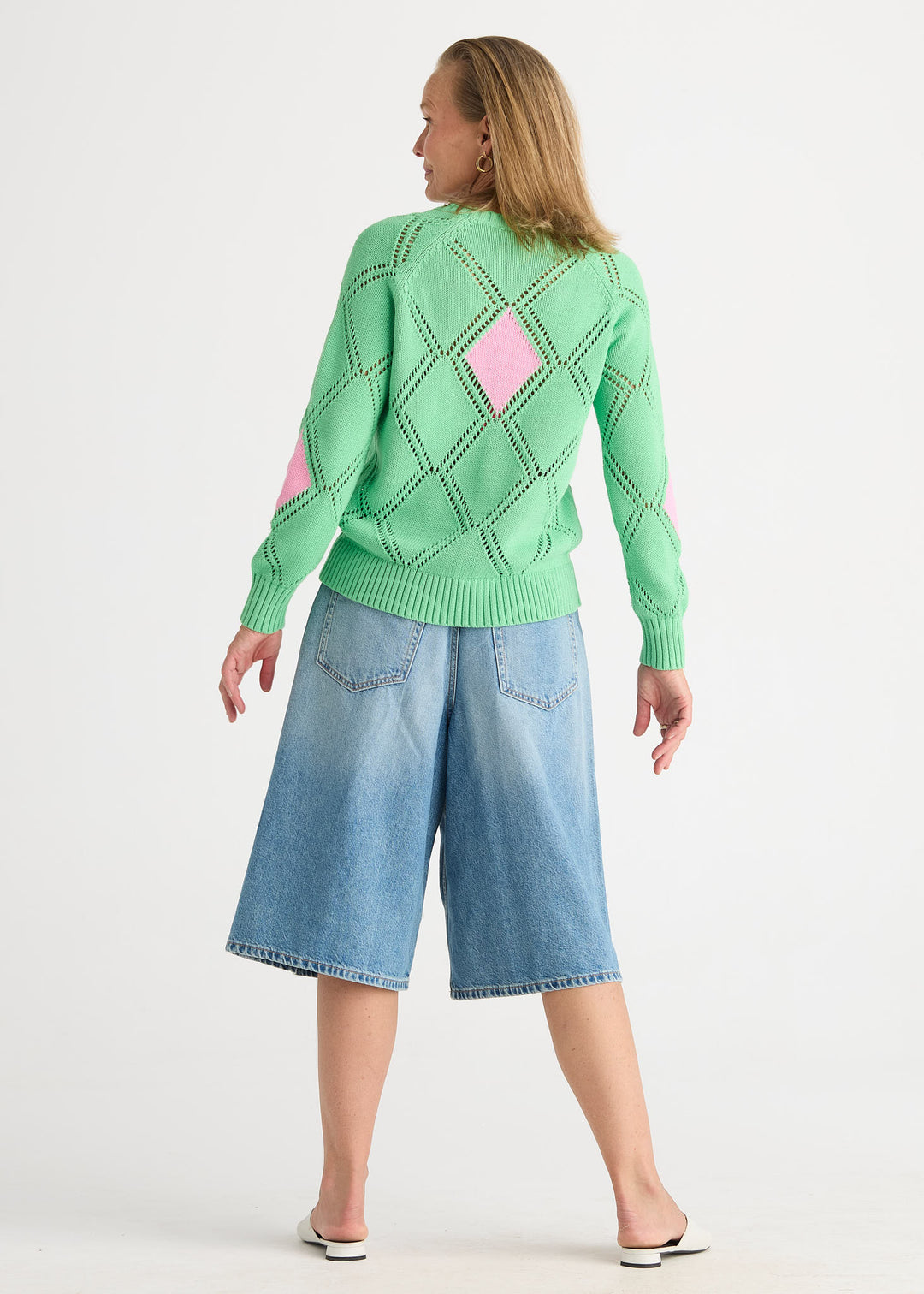 Zaket & Plover Diamond Detail Jumper