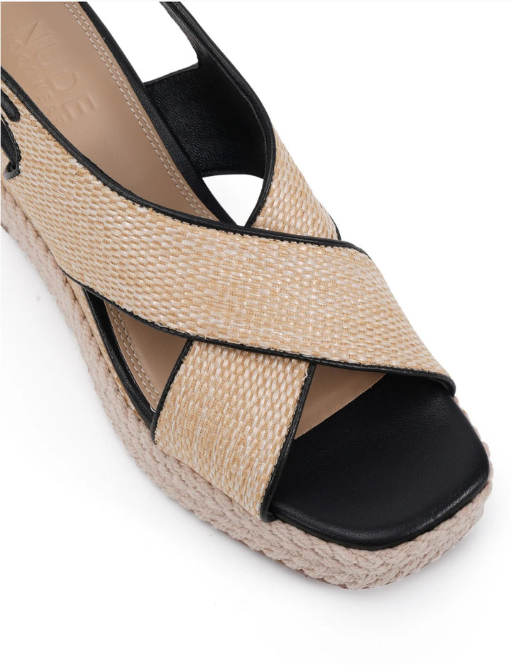 Nude Zerina Espadrille Wedge