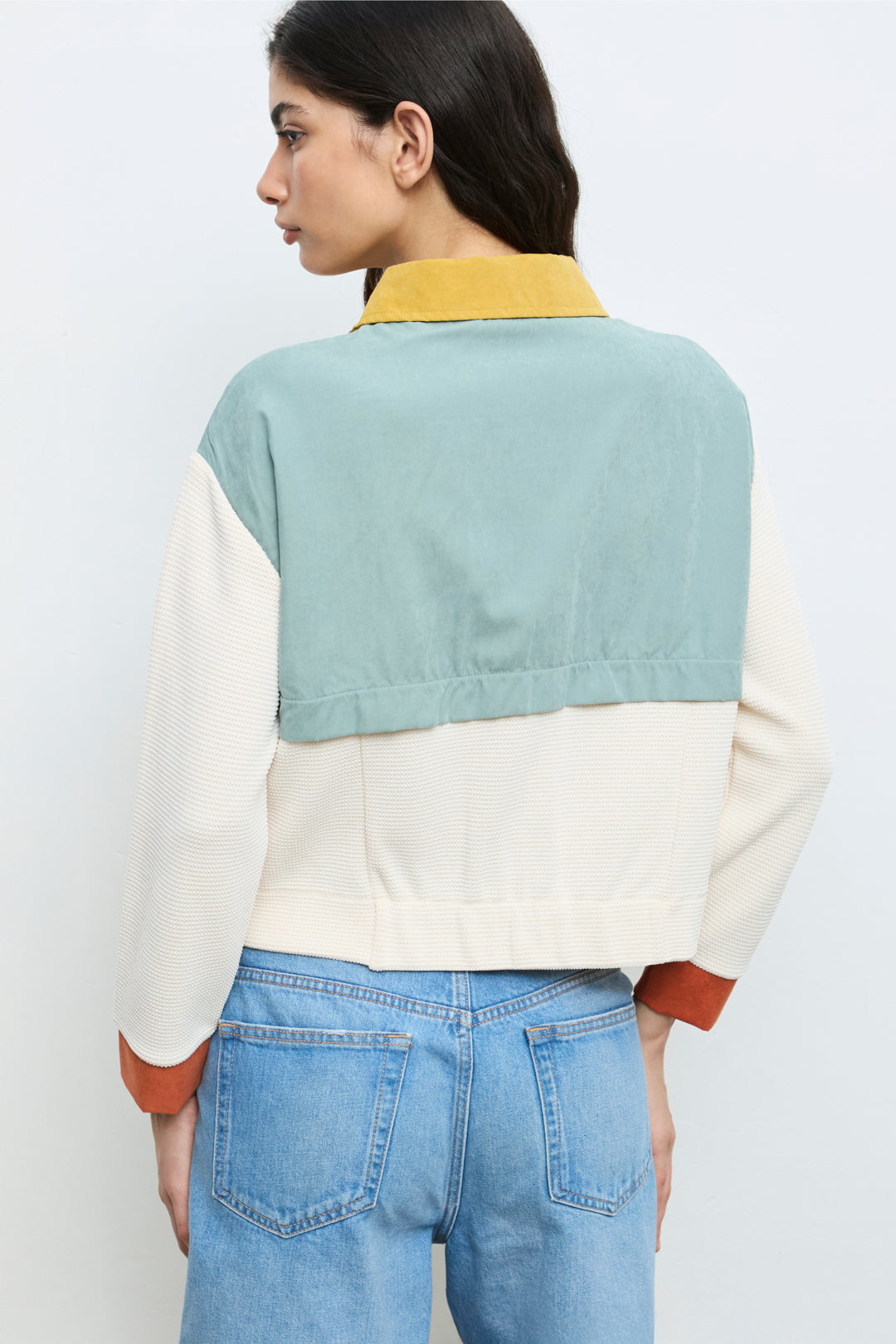 Aldo Martins colour‑block jacket