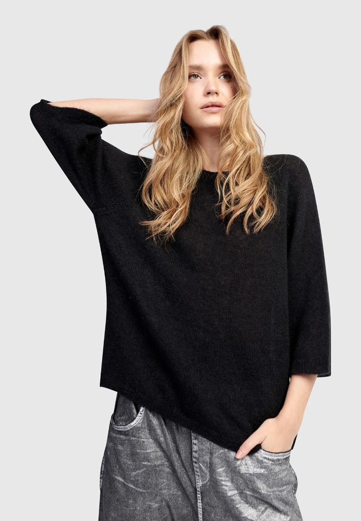 Alembika Black Core Pullover Sweater