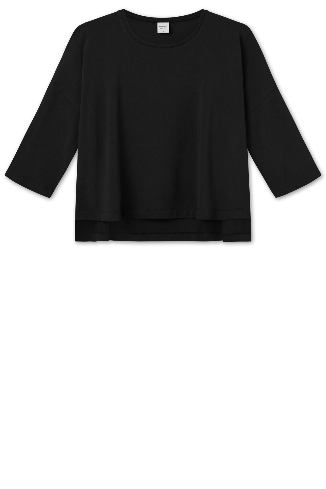 By Basics Bamboo Wide Top - BLK
