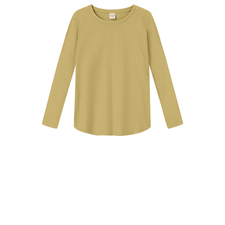 By Basics Loose Top - Leek