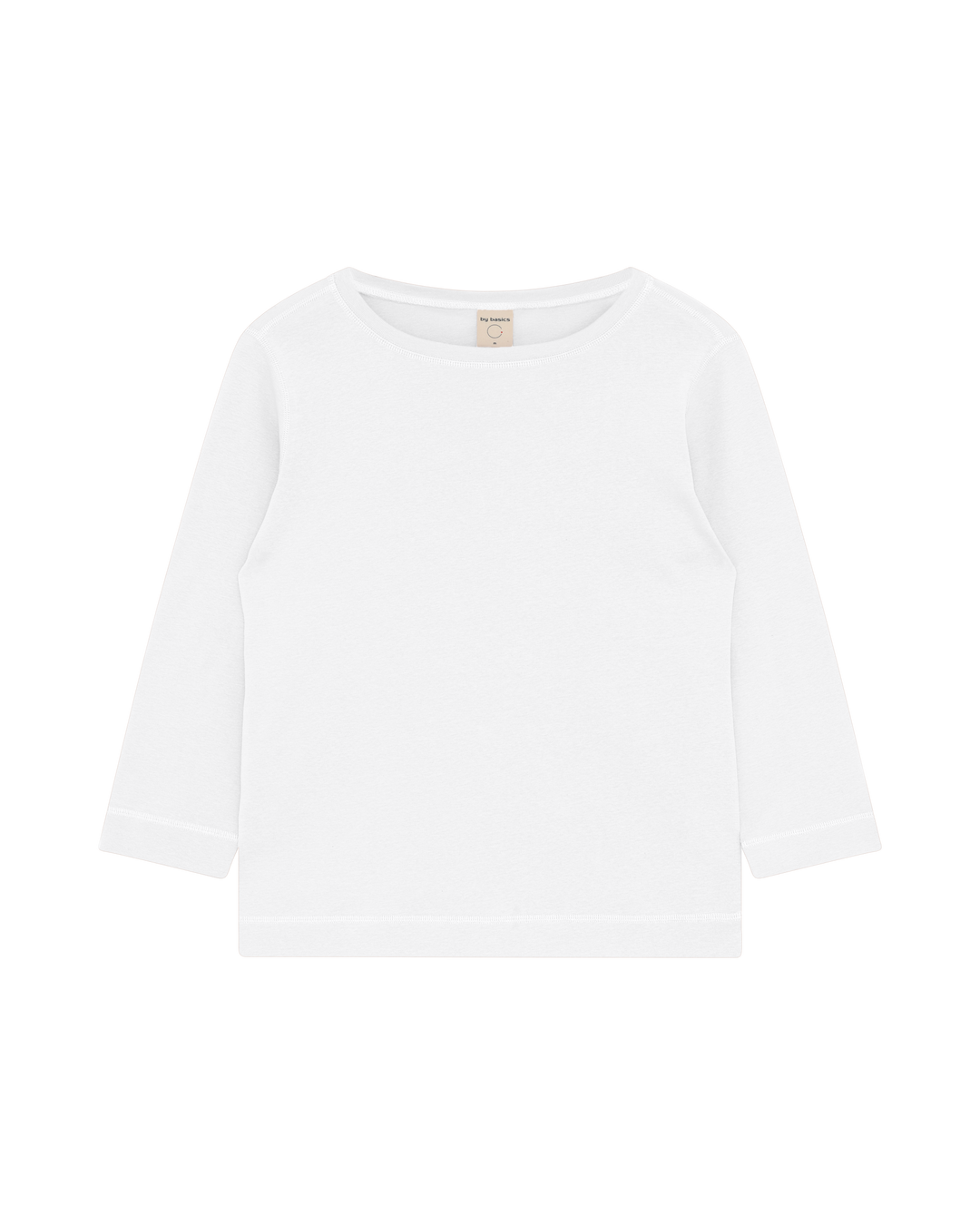 By Basics Boat Neck Top - WHT