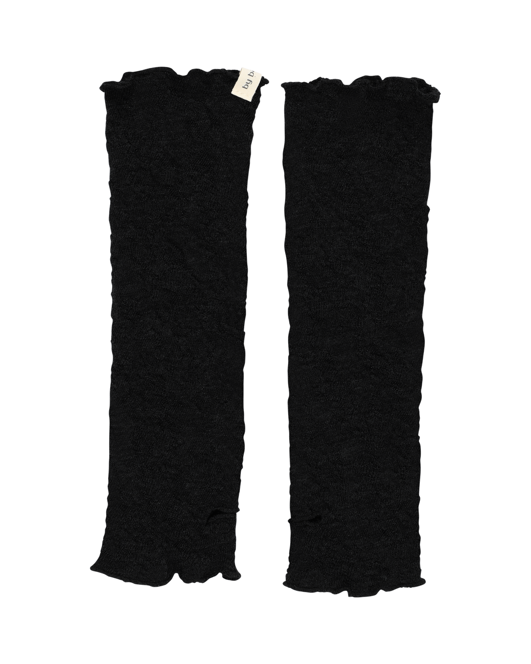 By Basics Wrist Warmers- Black