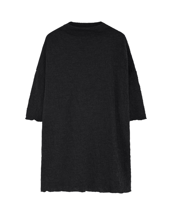 By Basics Bubble Wool Tunic - Black