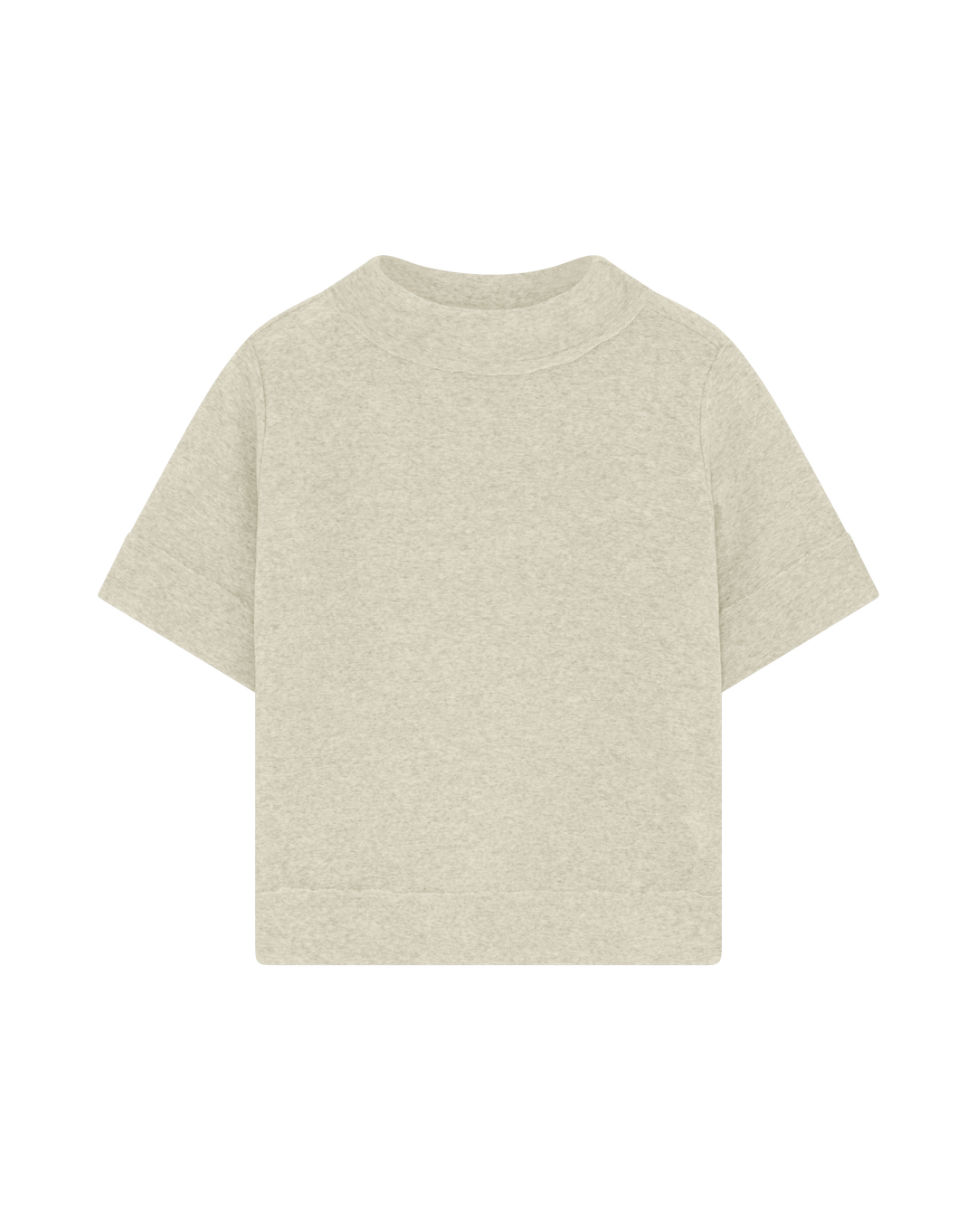 By Basics Raw Edge Tee - GRY