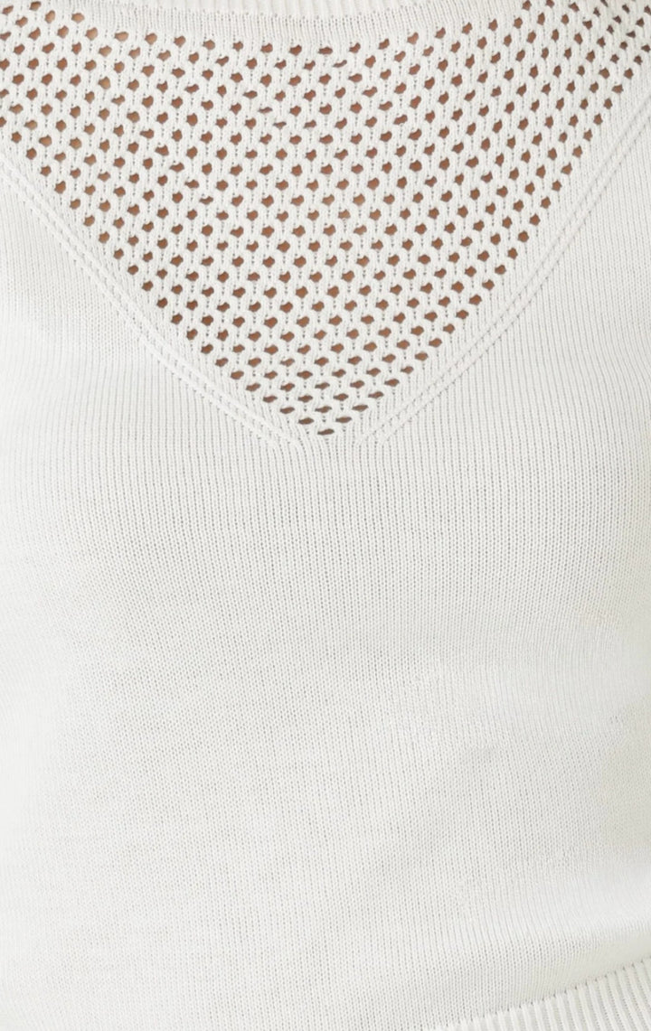 Sacha Drake Chloe 3/4 Sleeve Knit Top - Wht