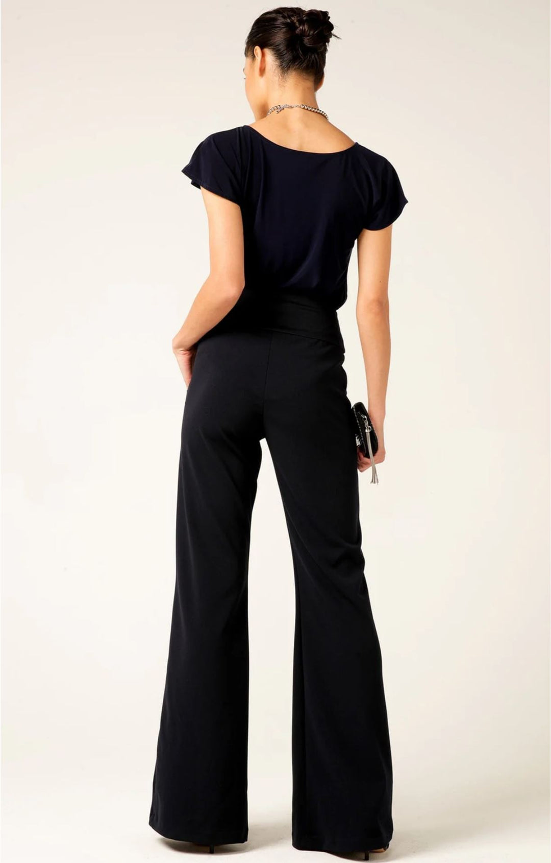 Sacha Drake Classic Trouser in Navy