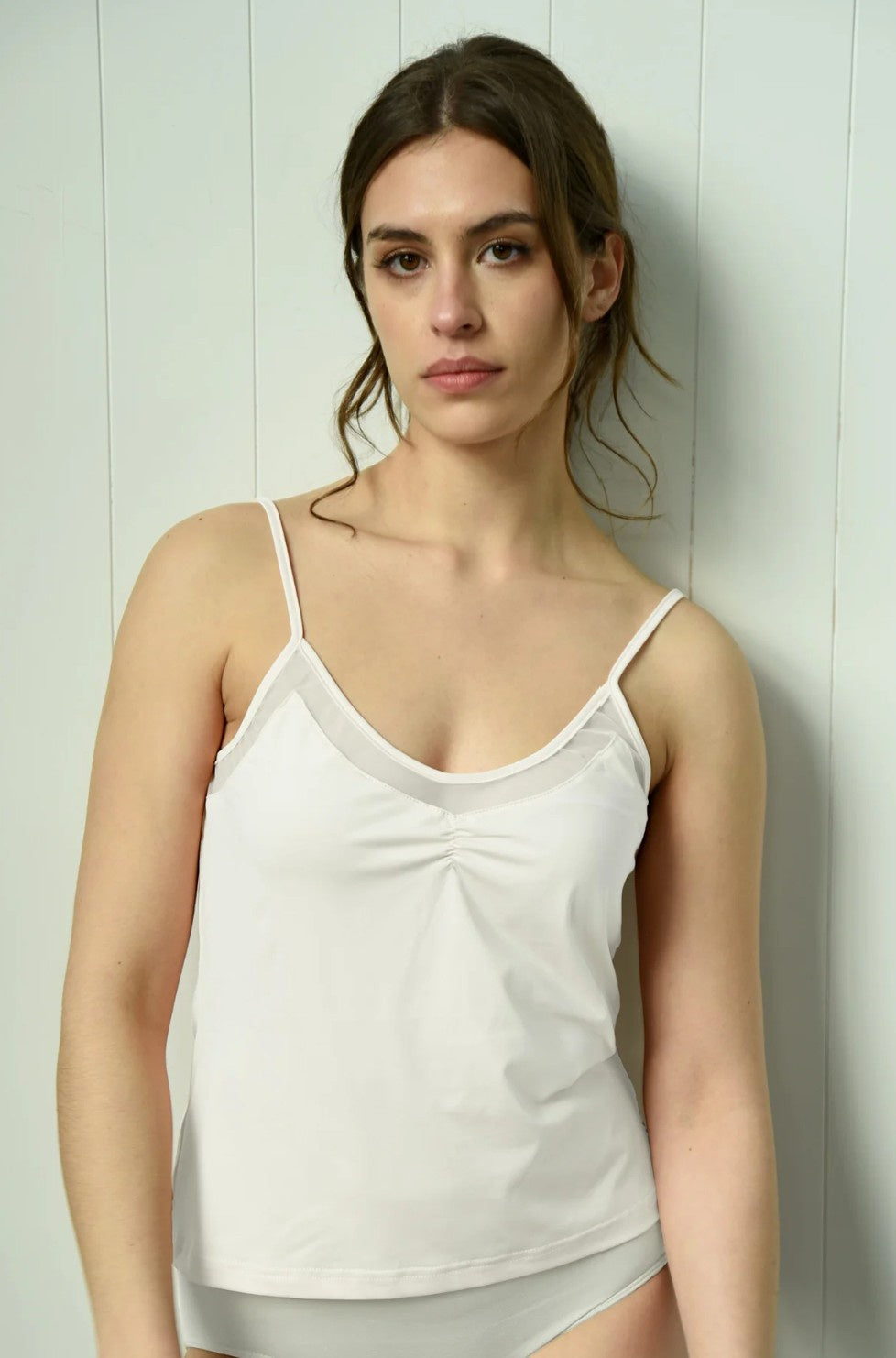 Coop HEART & CAMISOLE Cami - Wht