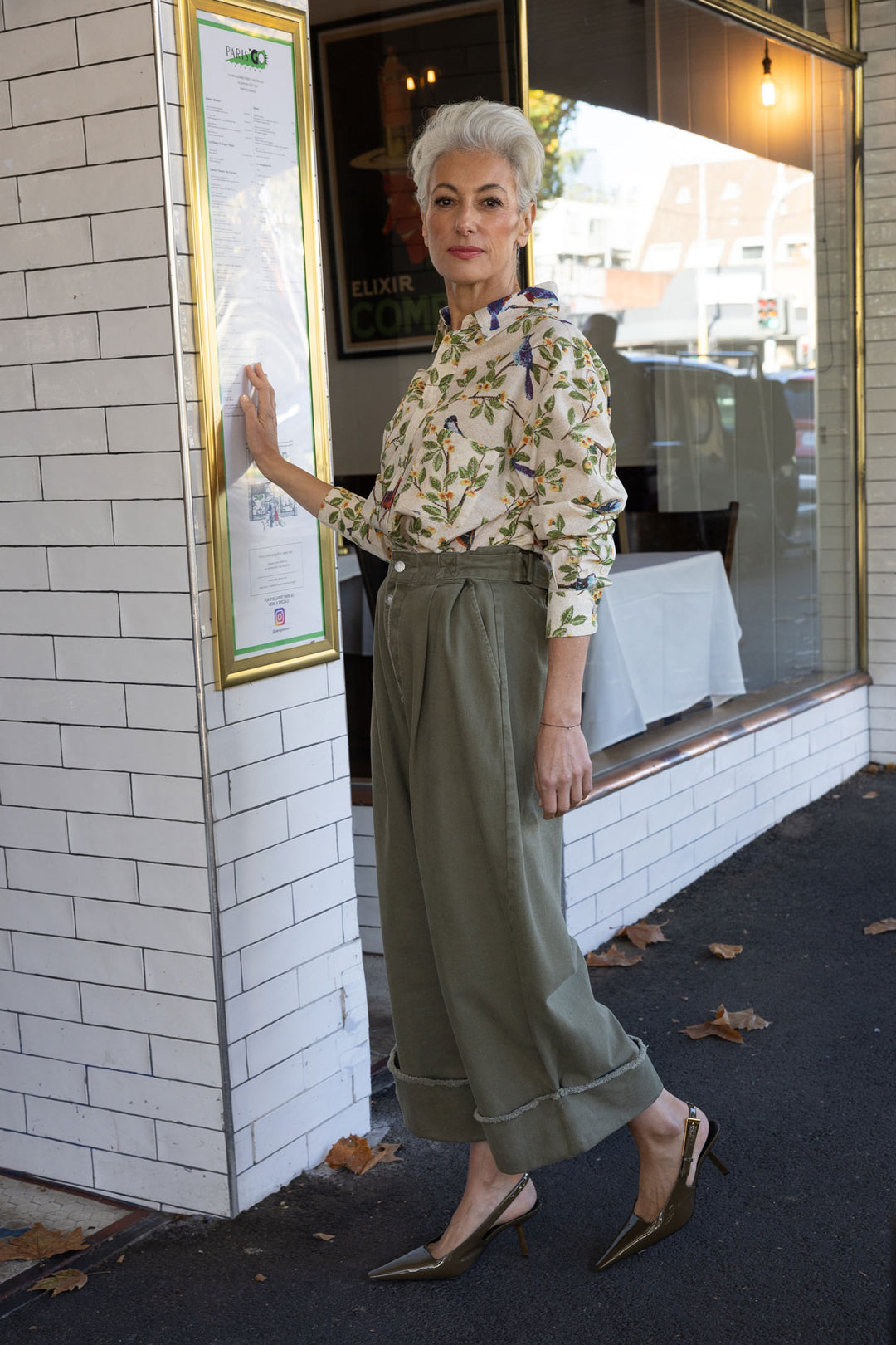 M.A. Dainty Sap Shirt - Birds