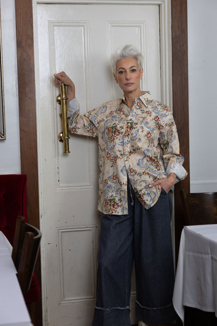 M.A. Dainty Sap Shirt - Flowers