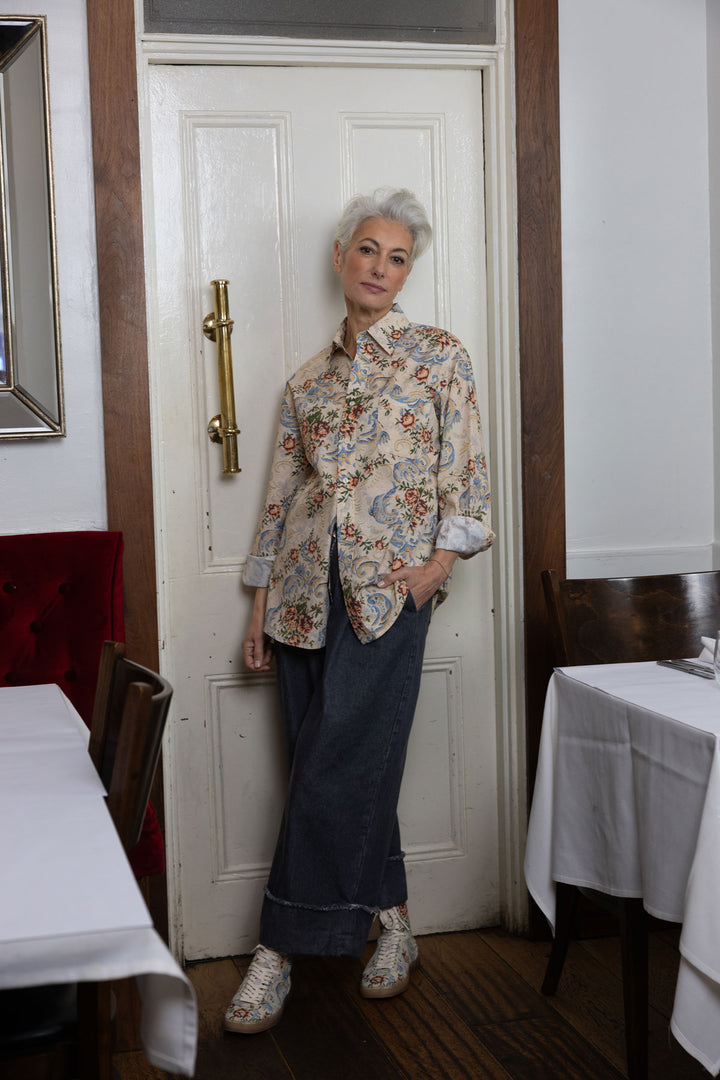 M.A. Dainty Sap Shirt - Flowers