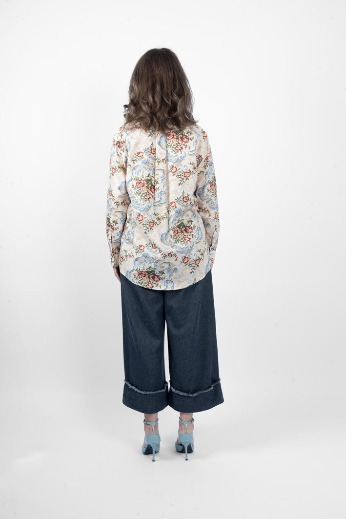 M.A. Dainty Sap Shirt - Flowers