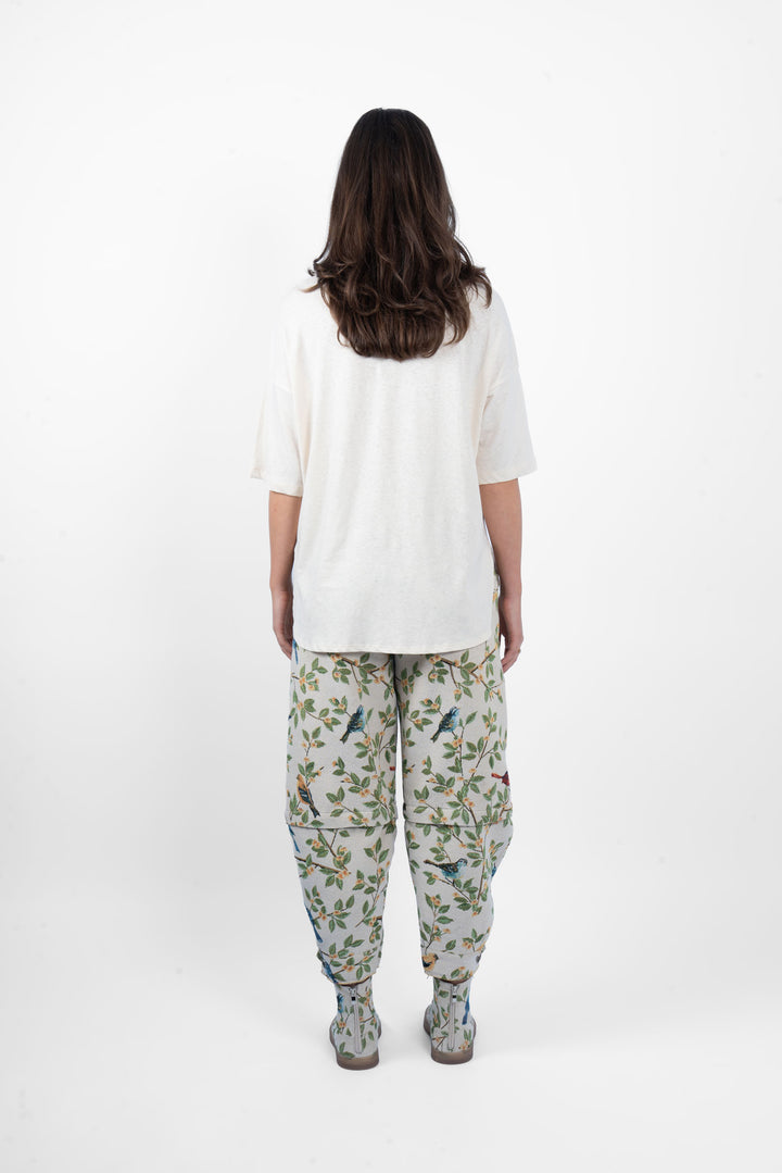 M.A. Dainty Trucker Pant - Birds