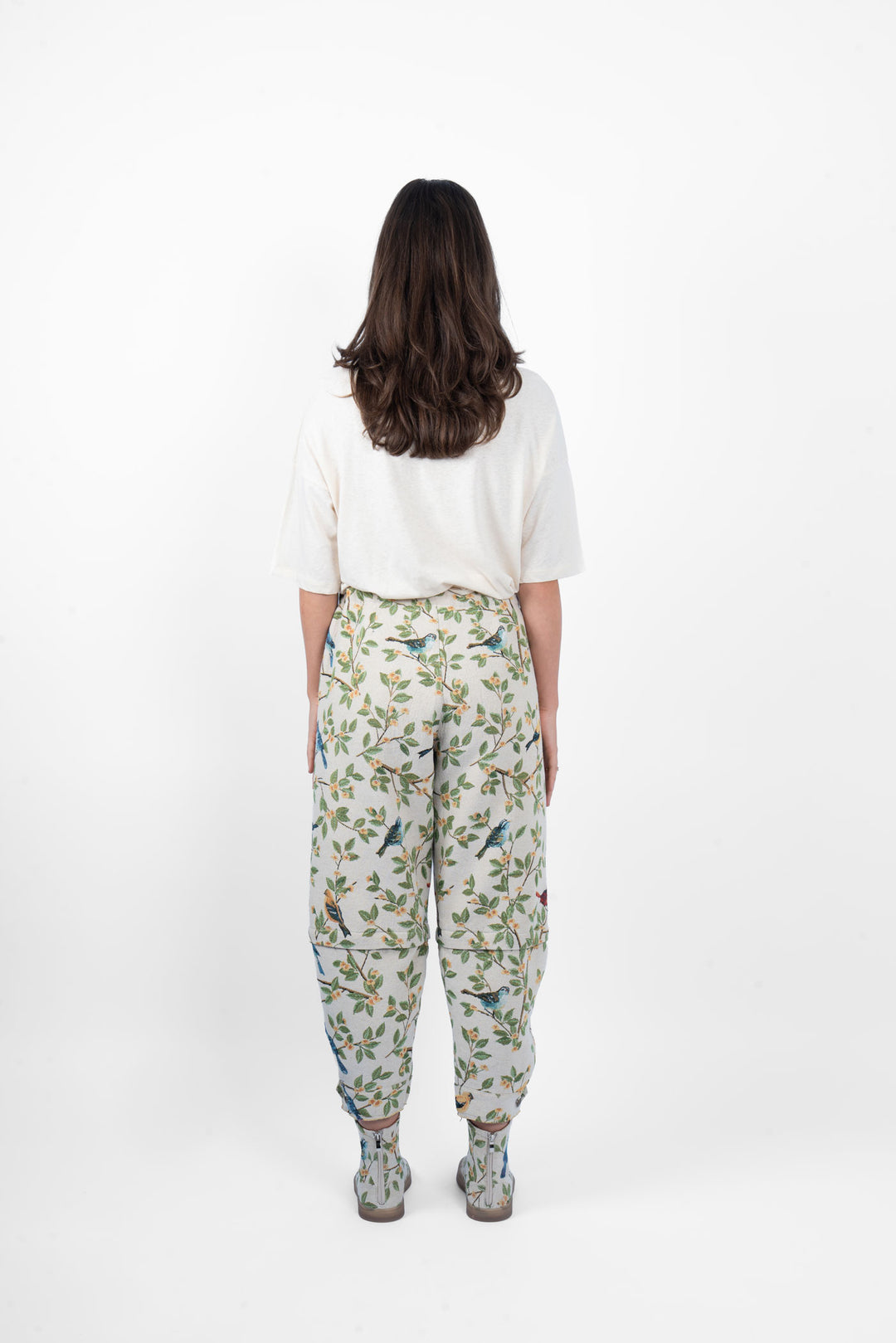M.A. Dainty Trucker Pant - Birds