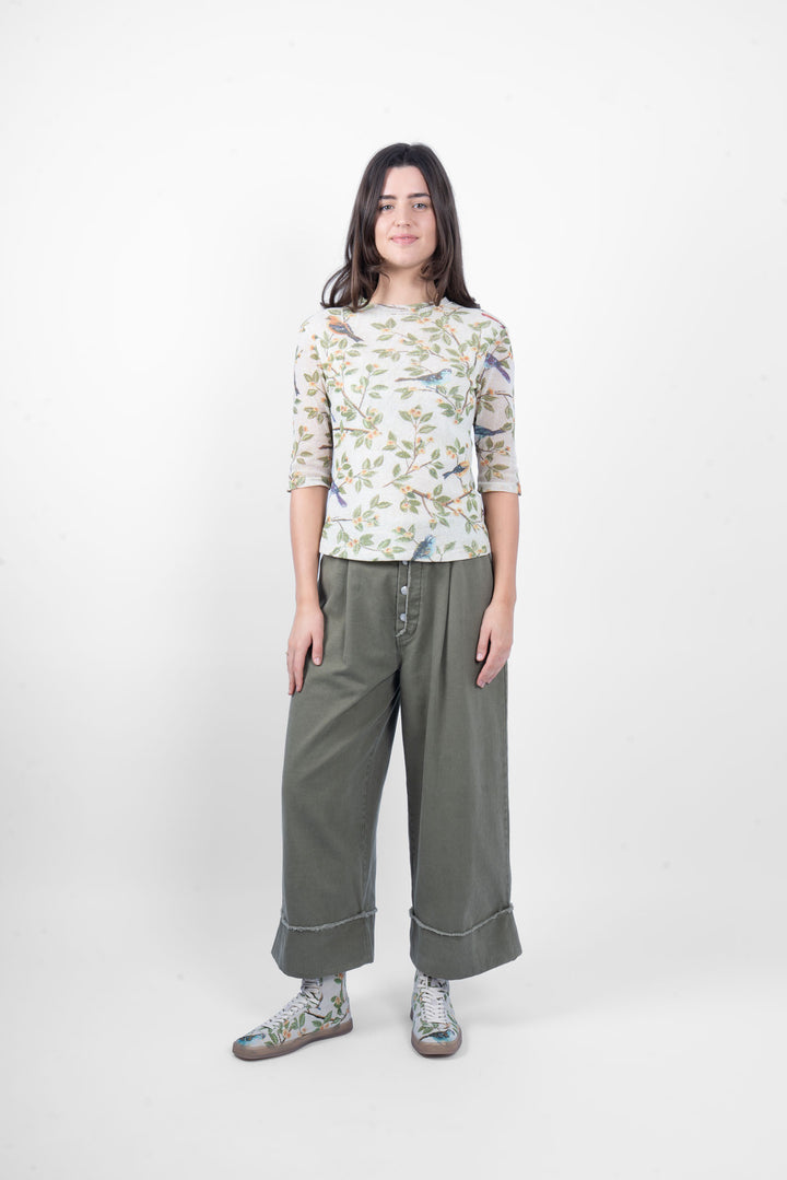 M.A. Dainty Meadow Top - BIRDS