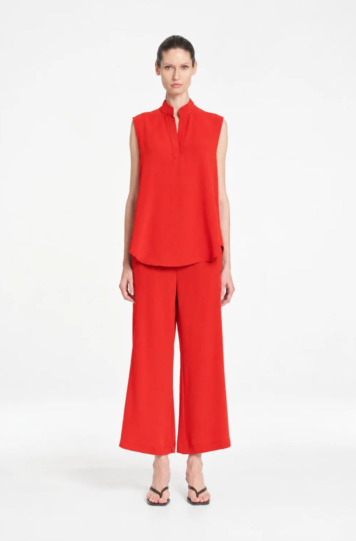 Mela Purdie Tabbard Tank - Papaya