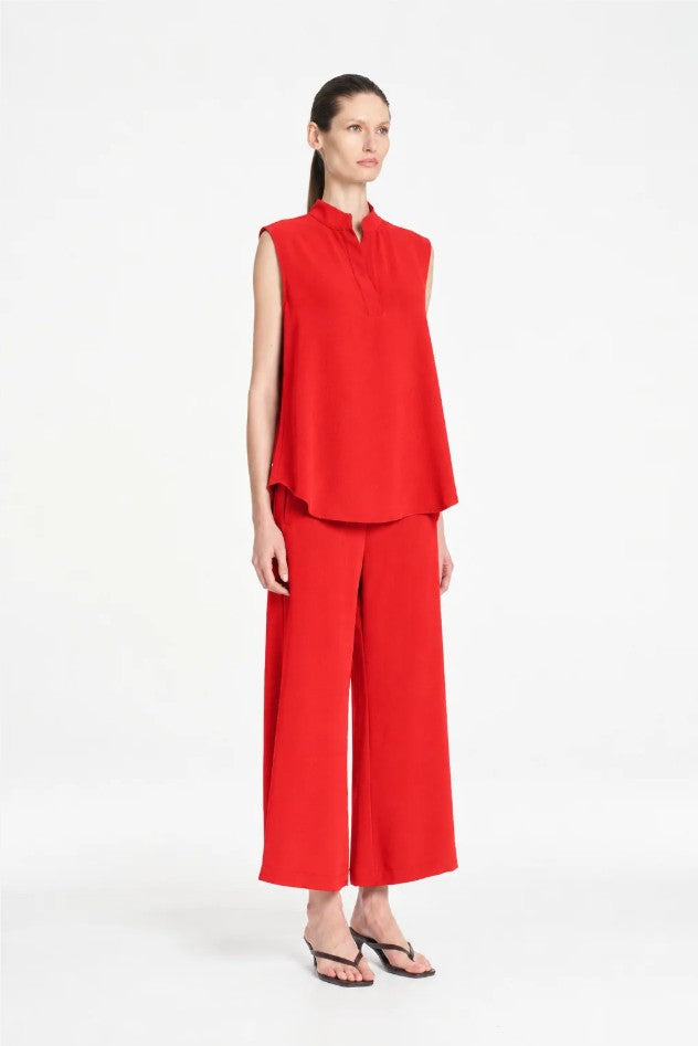 Mela Purdie Tabbard Tank - Papaya