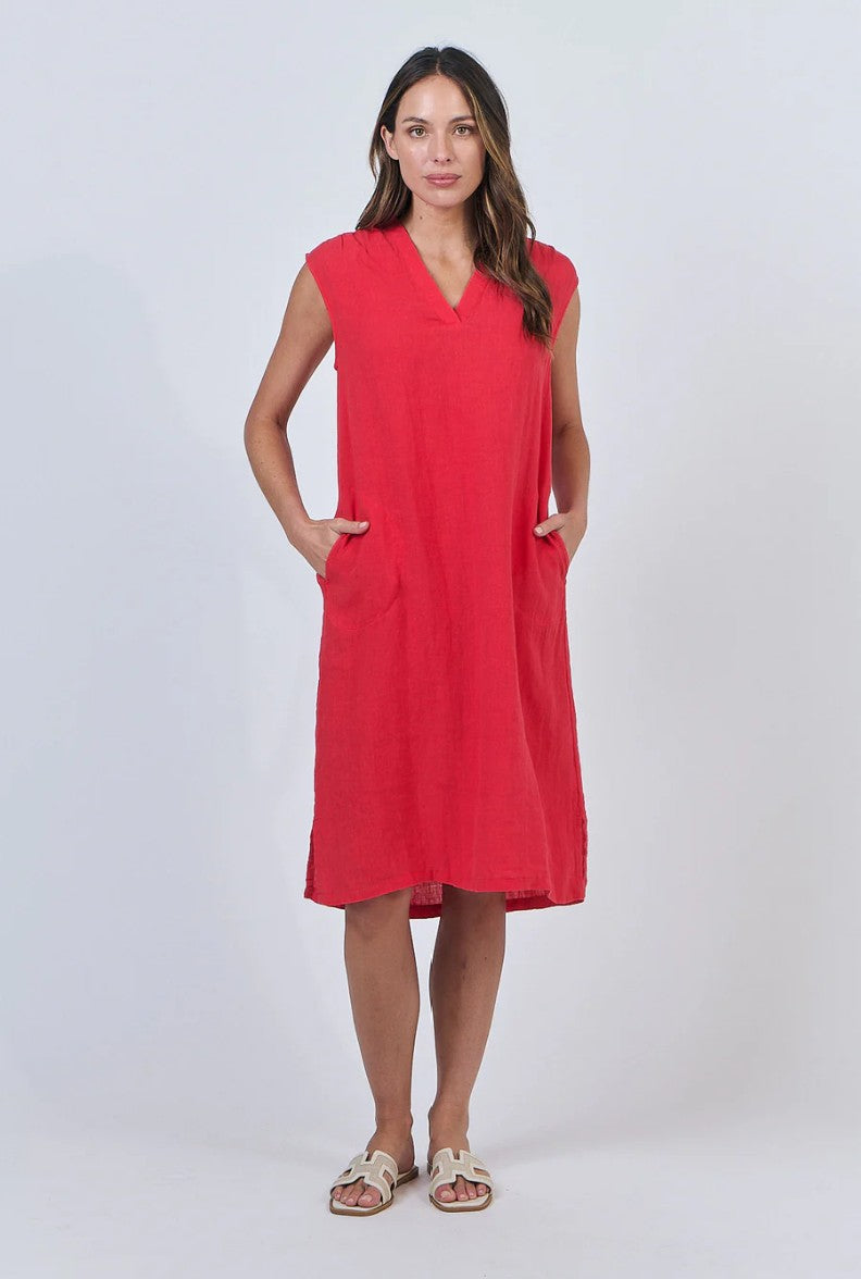 Naturals by O & J Linen Dress