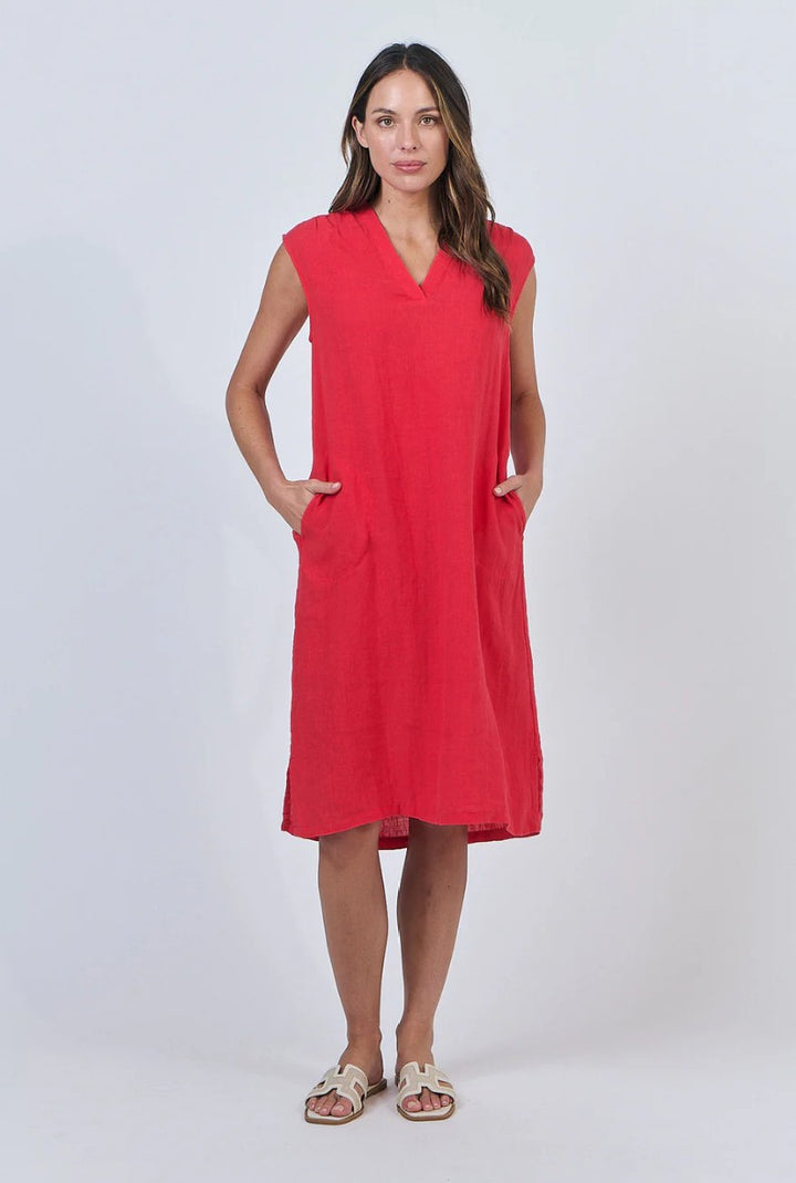Naturals by O & J Linen Dress