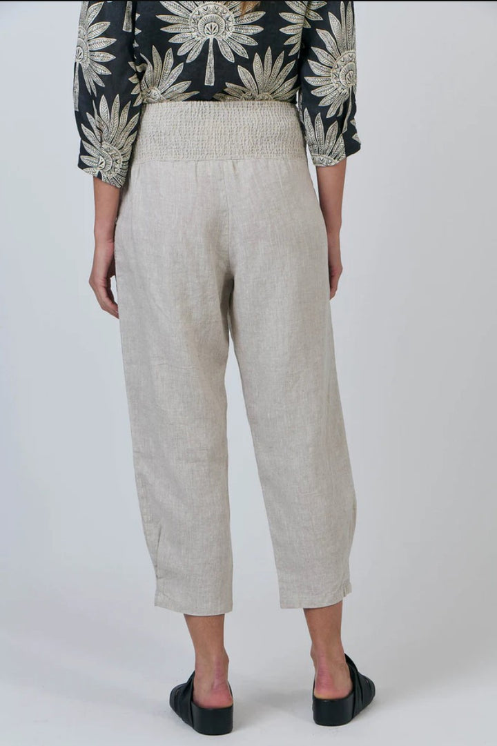 Naturals by O & J Cropped Linen Pants