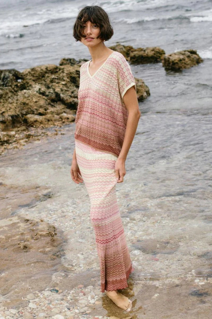 Mos Mosh Hopi Plain Knit Skirt