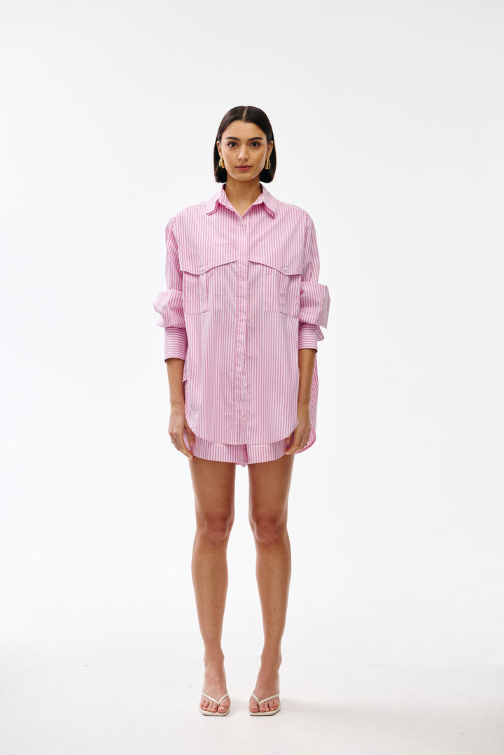 Kinney Pinstripe Riley Shirt