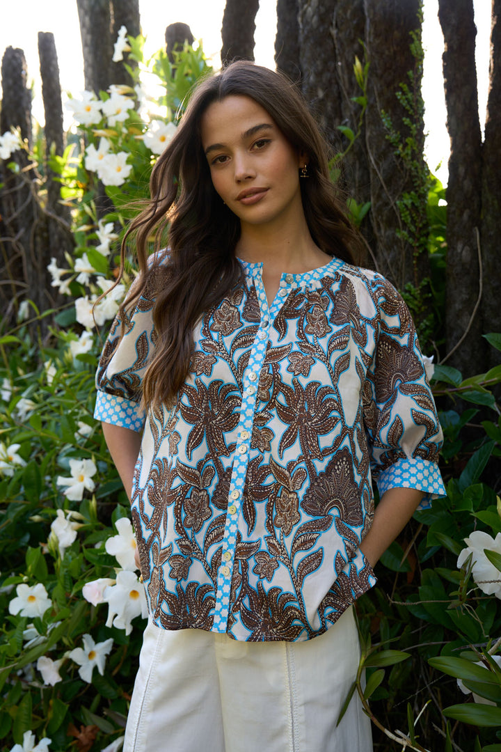 Loobie’s Story Ella Top - White Multi
