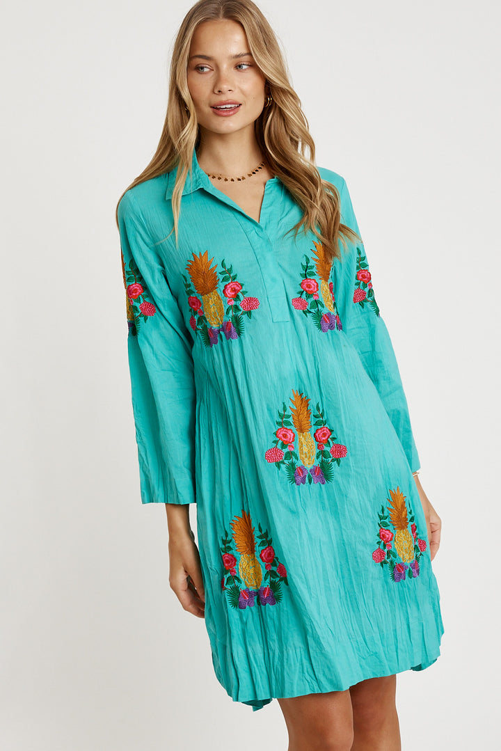 LulaLife Tropicana Shirtmaker Sea