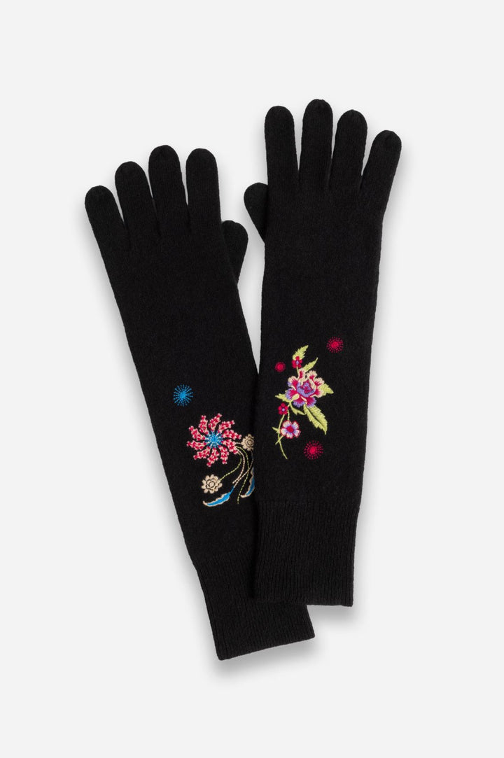 Johnny Was Embroidered Long Gloves