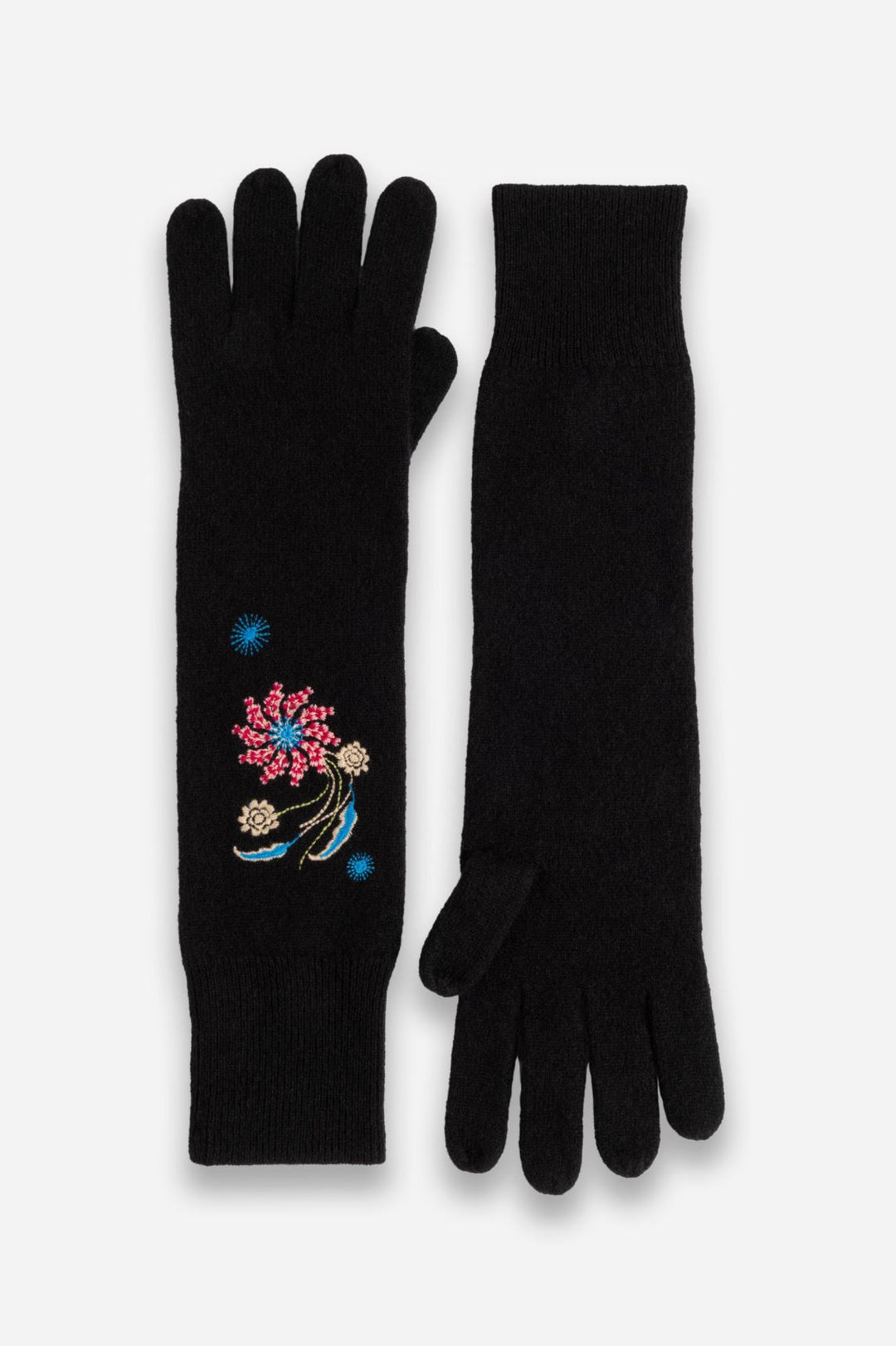 Johnny Was Embroidered Long Gloves