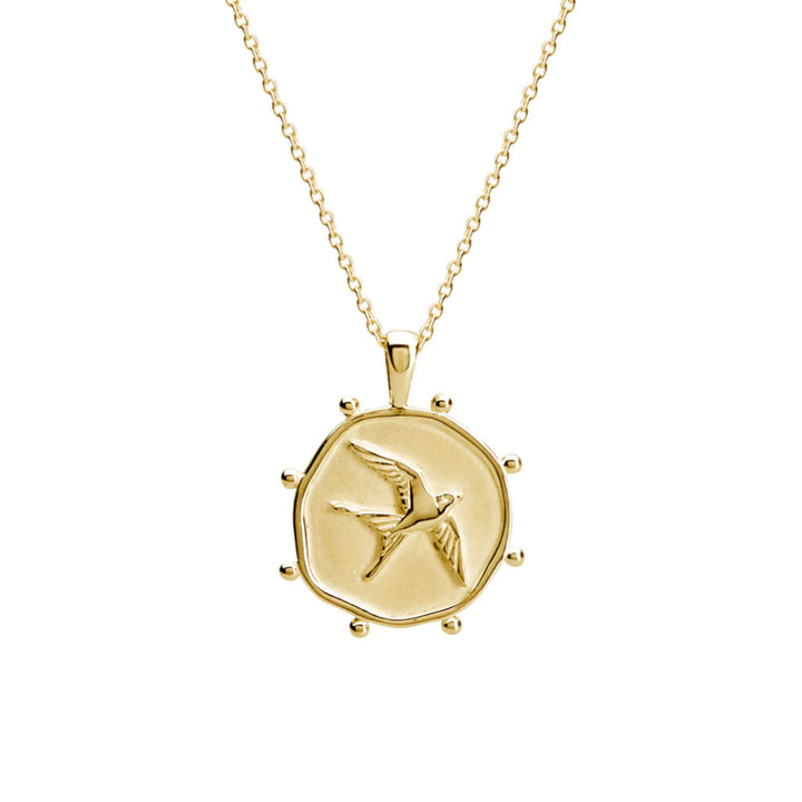 Murkani Freedom Necklace in 18 KT Yellow Gold Plate