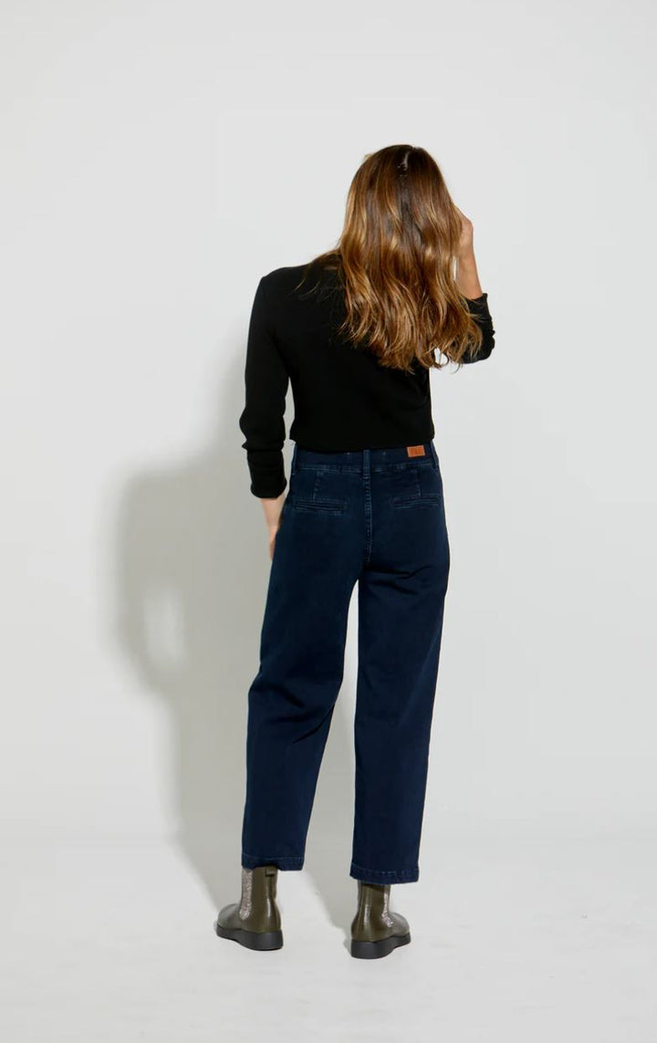 New London Christow Loose Leg Crop Jeans