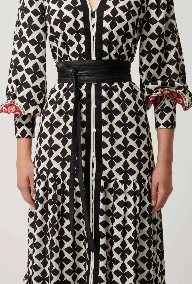 Once Was Milton Leather Belt