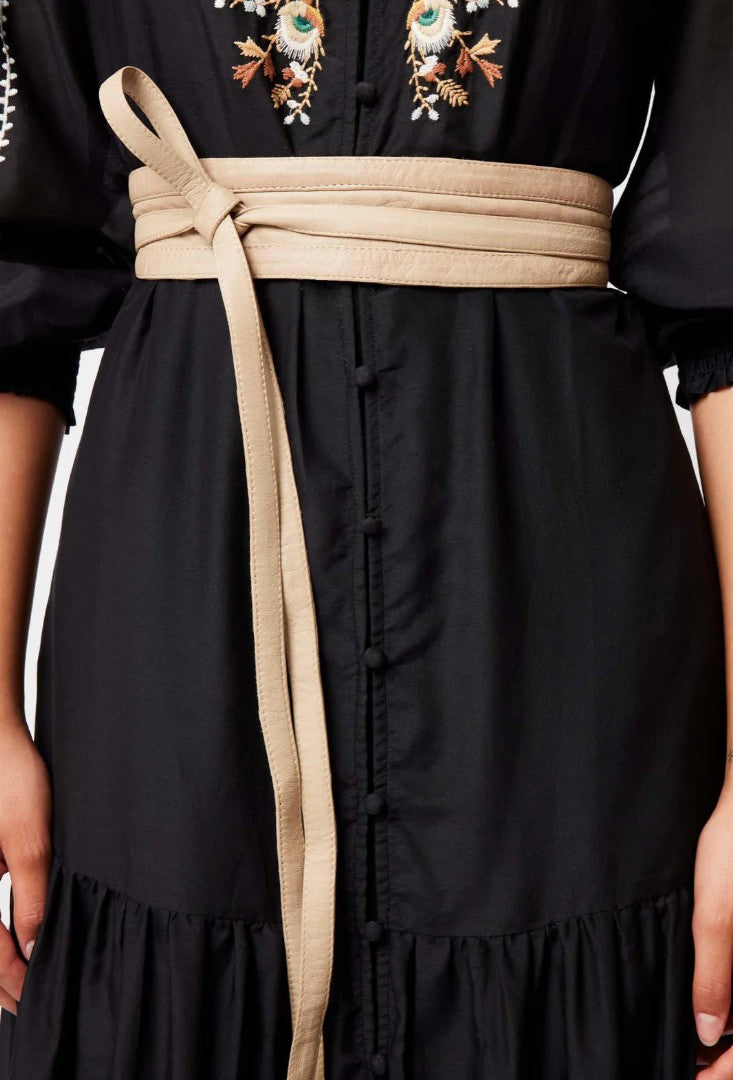 Once Was Milton Leather Belt