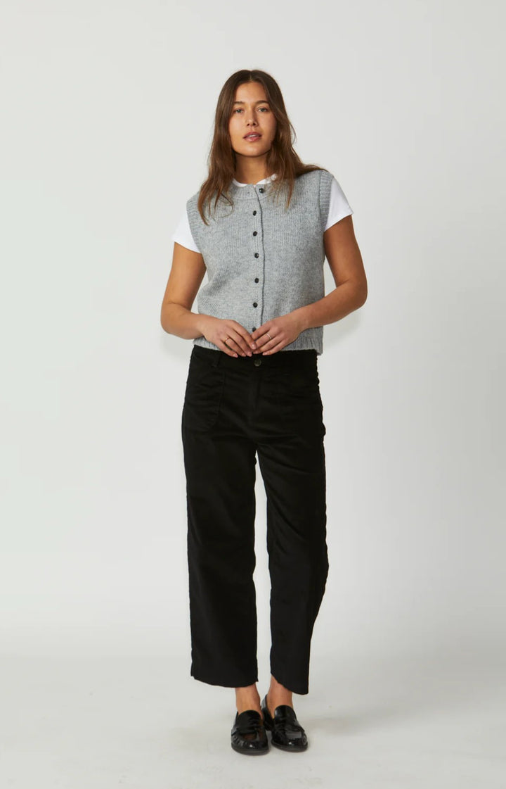 New London Penrith Cords - Black