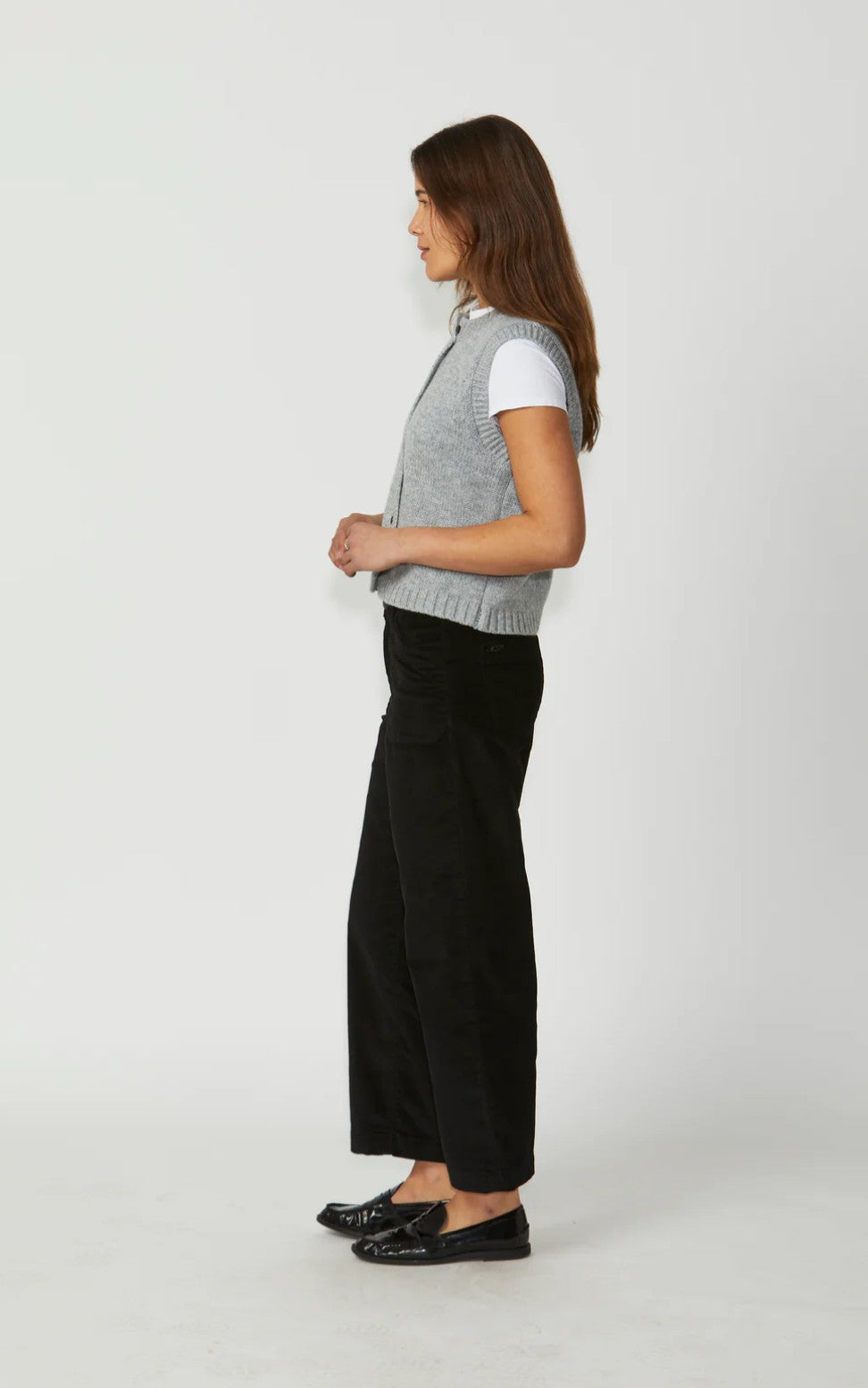 New London Penrith Cords - Black