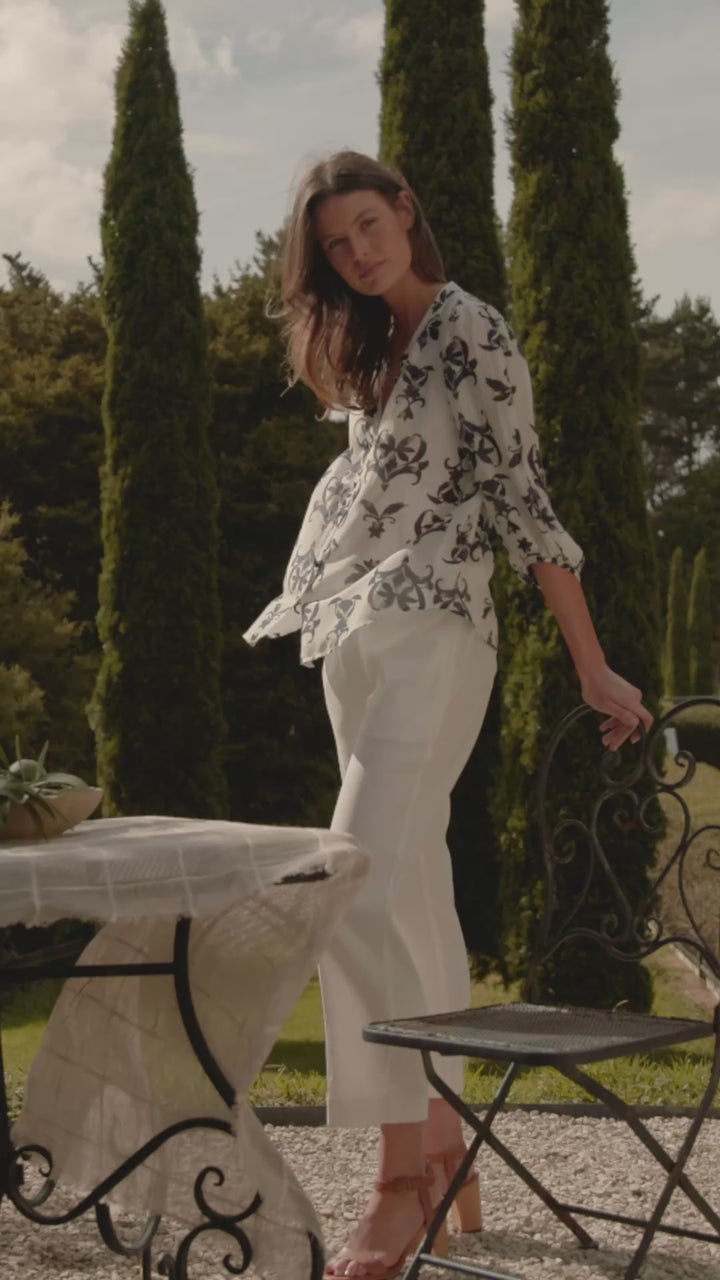 Lania Montage Shirt - Wht