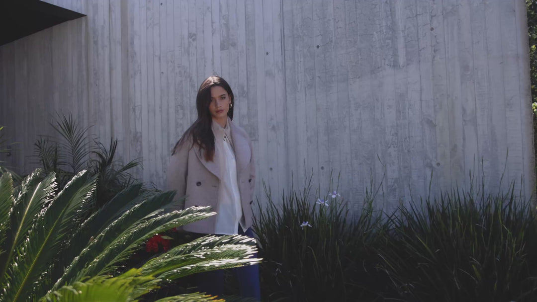 Lania Luka Coat - Blush