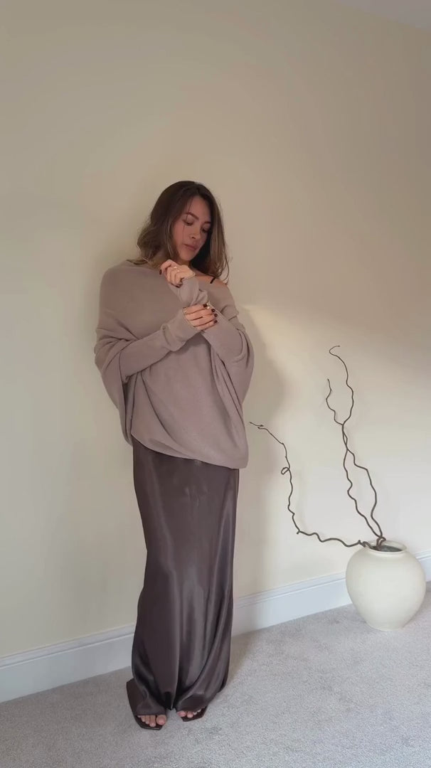 Charli London Natalie Sweater - Smoke