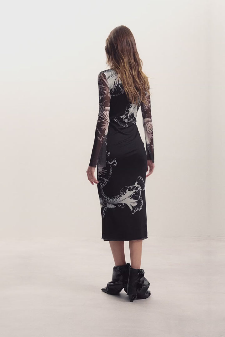 Desigual C. Lacroix Designed Floral dress