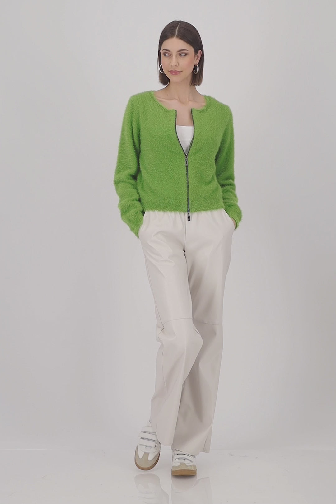 Monari Plush Cardigan