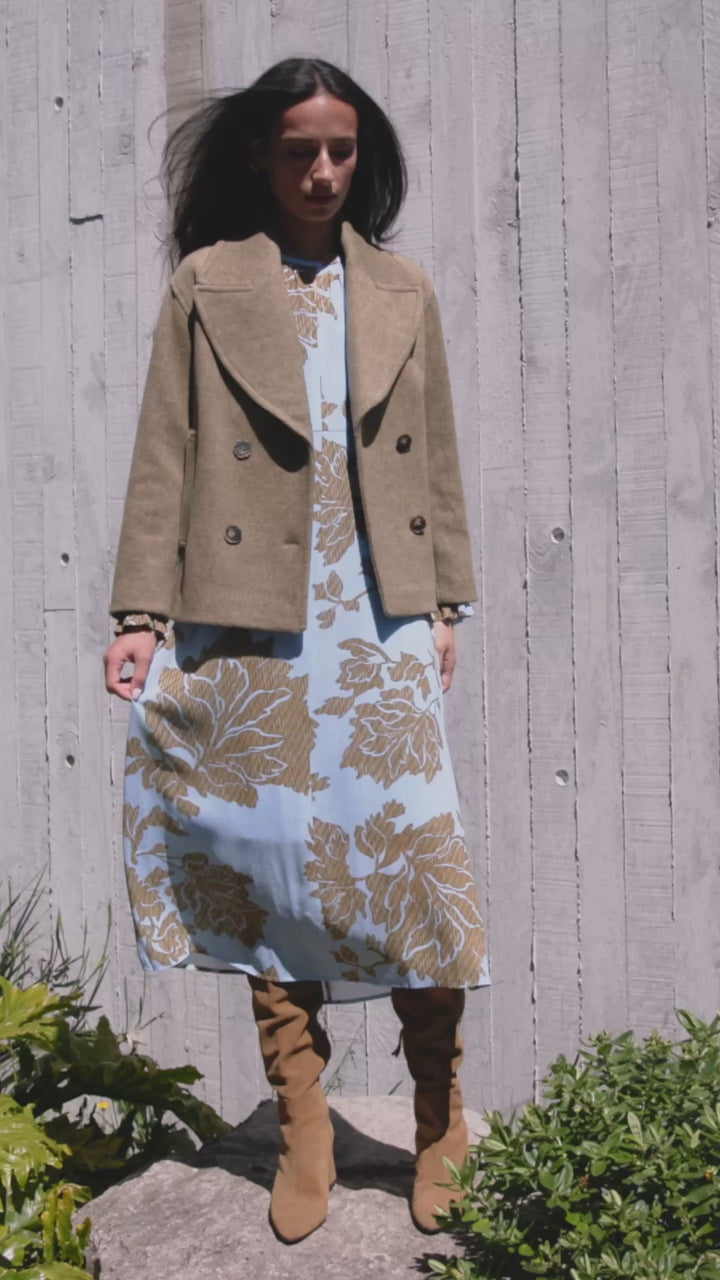 Lania Luka Coat - Olive