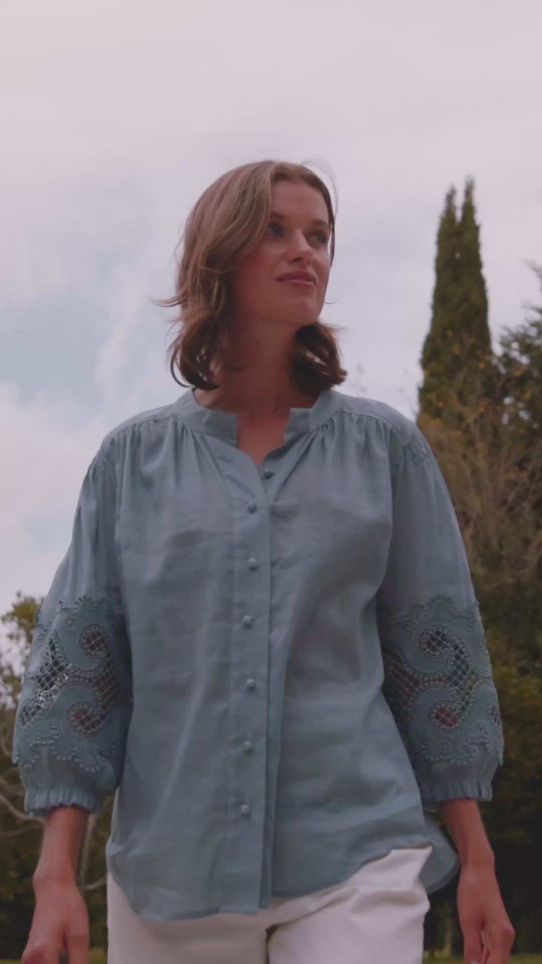Lania Austin Shirt - DOVE
