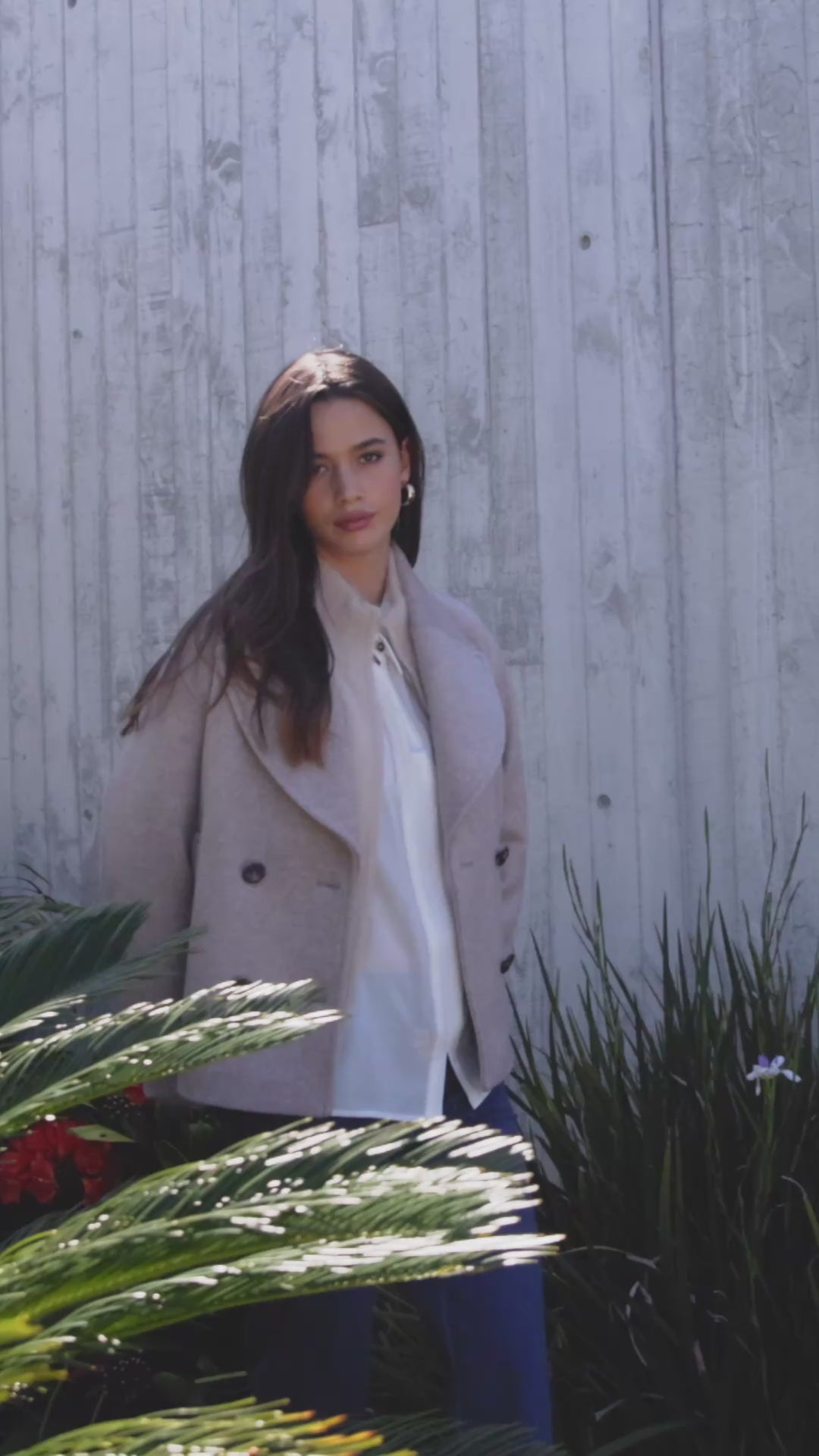 Lania Luka Coat - Blush