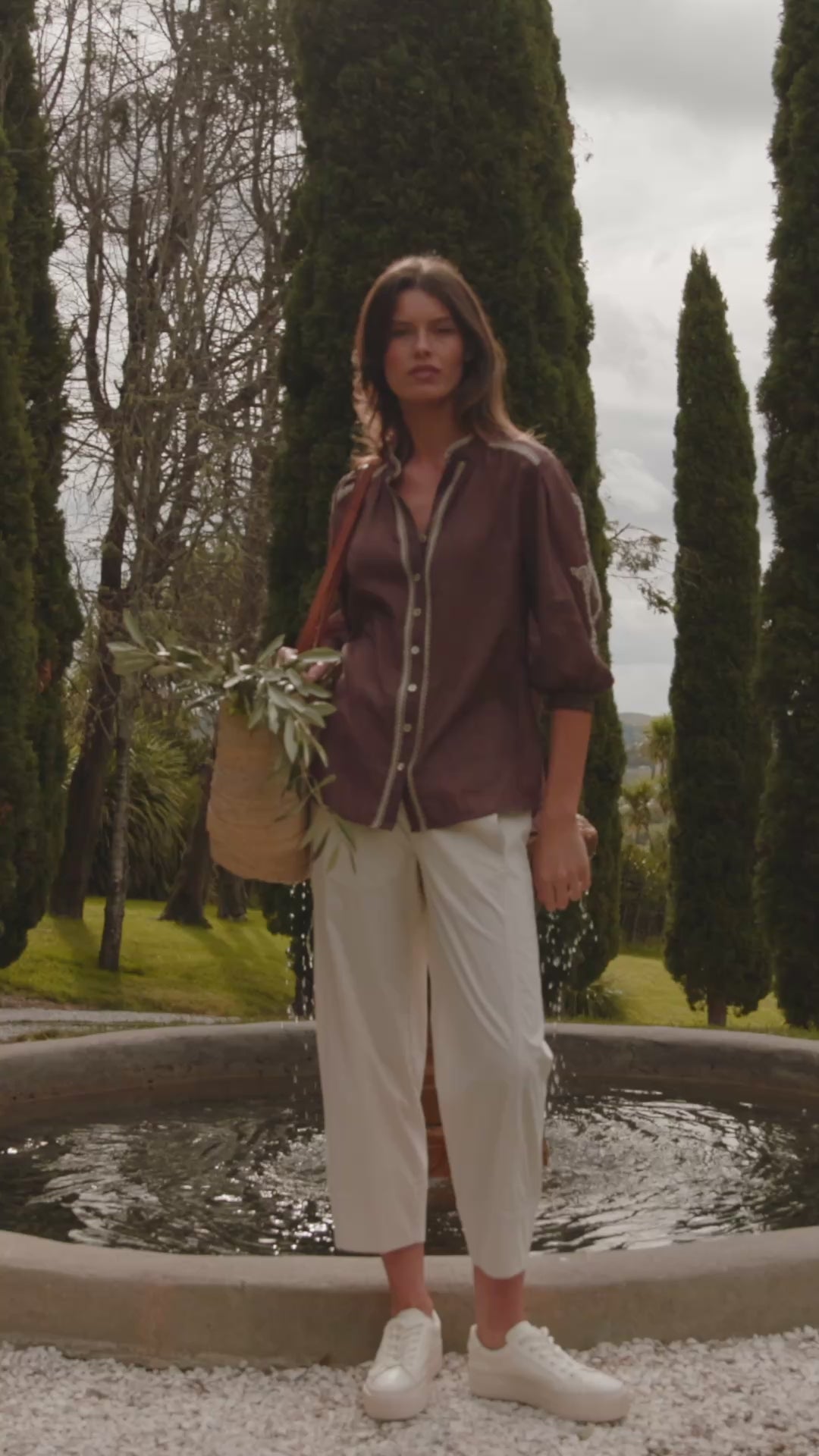 Lania Chloe Shirt - Cocoa