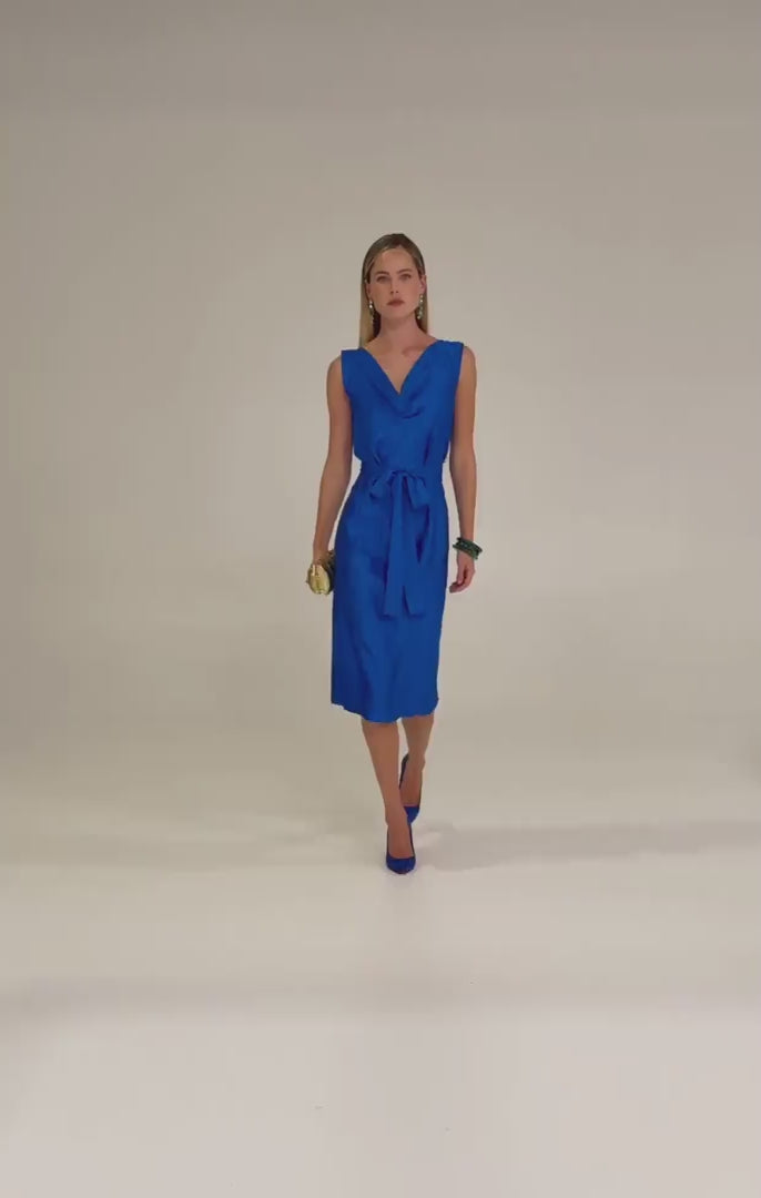 Sacha Drake Gentian Dress - Blue