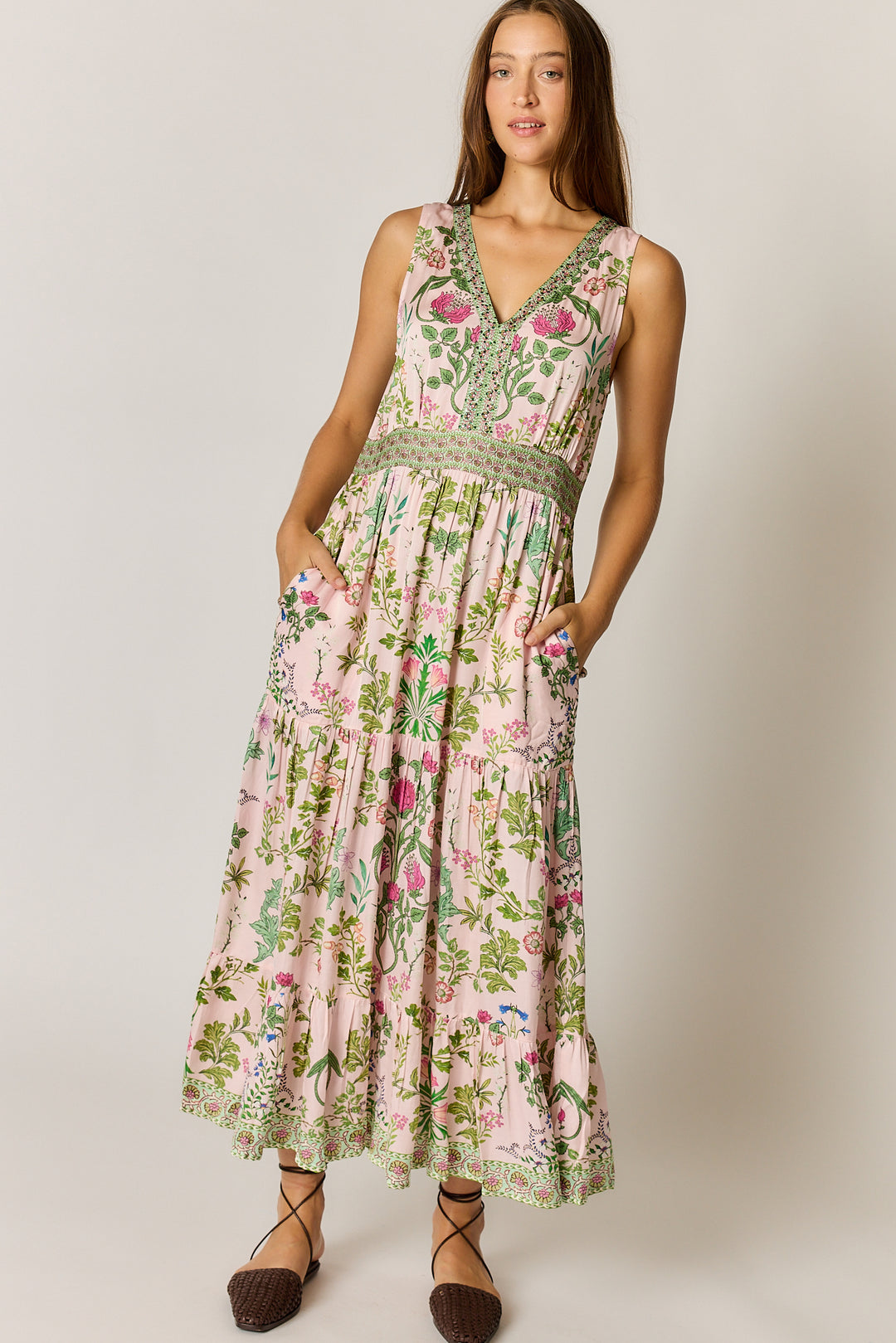 Rubyyaya Tatiana Maxi - Pink